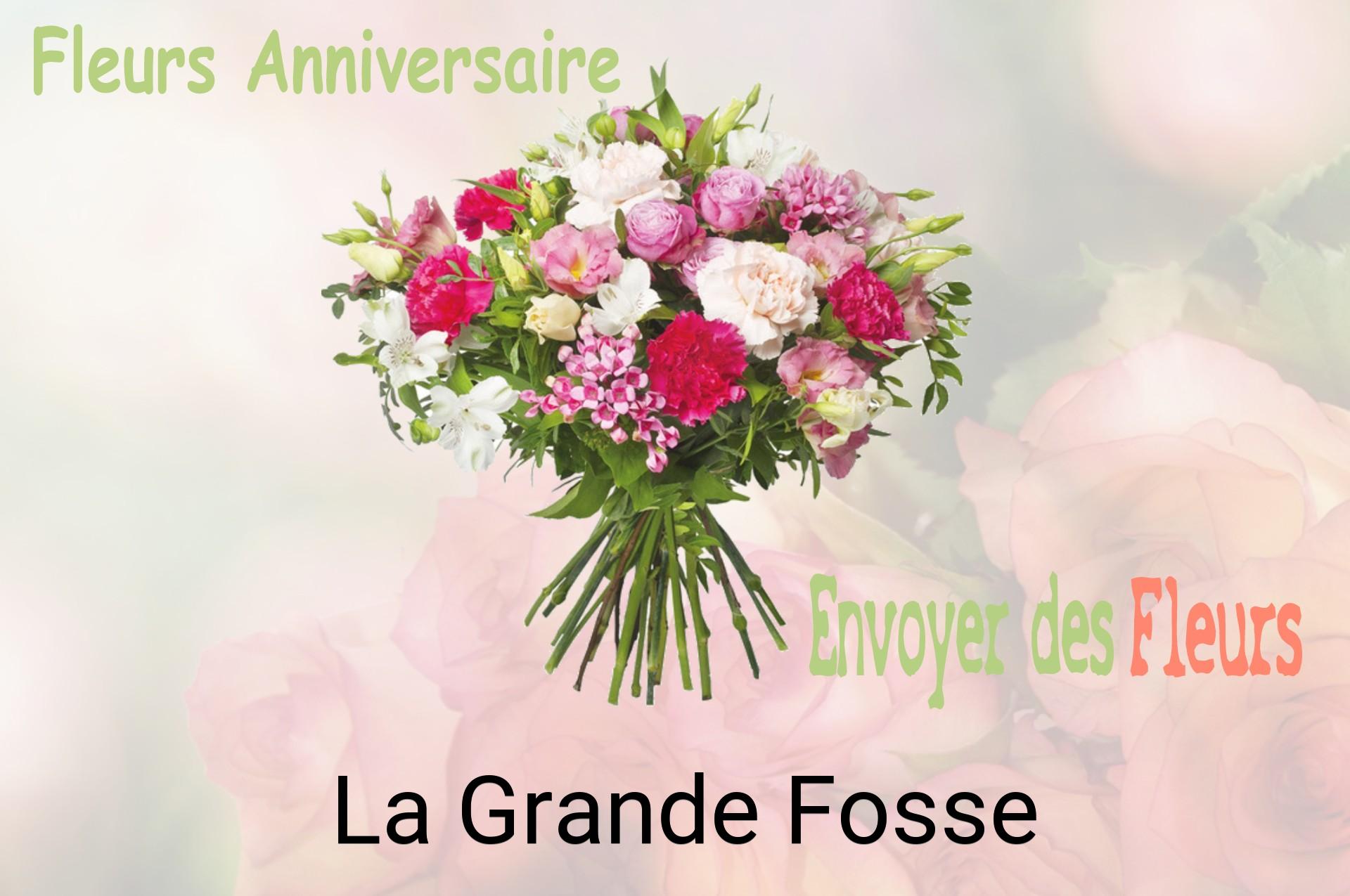 Bouquet de fleurs d’anniversaire livré à La Grande-Fosse