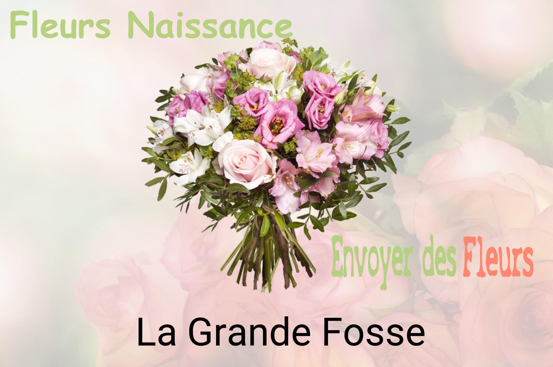 Bouquet de fleurs de naissance livré à La Grande-Fosse