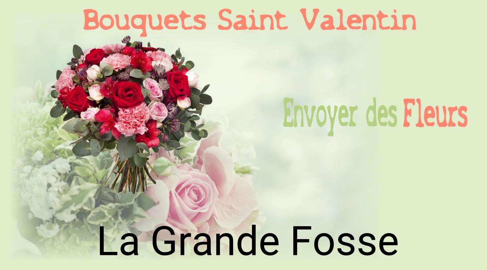 Roses de Saint-Valentin livrées à La Grande-Fosse